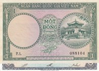 Mix Lot, UNC, Total 2 banknotes
Haiti, 2 Gourdes, 1992, UNC, p260a; South Vietnam, 1 Dong, 1956, UNC, p1a
Estimate: 10-20 USD