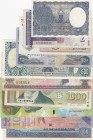 Mix Lot, VF/UNC, (Total 10 banknotes)
Romania, 100 Lei, XF; Iraq, 250 Dinar, XF; Venezuela, 10 Bolivares, UNC; Venezuela, 50 Bolivares, XF; Azerbaija...