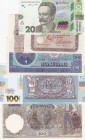 Mix Lot, Total 5 banknotes
Germany, 20 Mark, 1973, UNC; Sırbia, 100 Dinara, 1941, p23, UNC; Romania, 100 Lei, 1966, p97, UNC; Ukrania, 20 Grivna, 201...