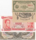 Mix Lot, Total 4 banknotes
Philippines, 20 Centavos, 1949, FINE, p130b; Germany, Notgeld, 10 Heller, POOR; Venezuela, 5 Bolivares, 1989, UNC(-), p70b...