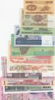 Mix Lot, Total 11 differant UNC banknotes lot 
Trinidad and Tobago, 1 Dollar, 2006; Venezuela, 20 Bolivares, 2011; China, Fen, 1953; Mongalia, 5 Tugr...