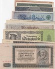 Mix Lot, Total 10 banknotes
Germany, 20 Mark, 1918, XF; 50 Mark, 1918, XF; 100 Mark, 1906, AUNC(-); 10.000 Mark, 1922, XF; 50.000 Mark, 1922, VF; 1.0...
