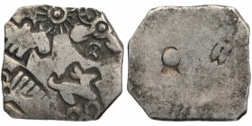 Punch Marked Silver Karshapana Coin of magadha Janapada.