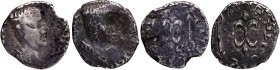Silver Drachma Coins of Nahapana of Western Kshatrapas.