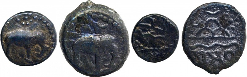 Ancient India
Western Kshatrapas
14. Damasena (223-232 AD) 
Set of 2 Coins
W...