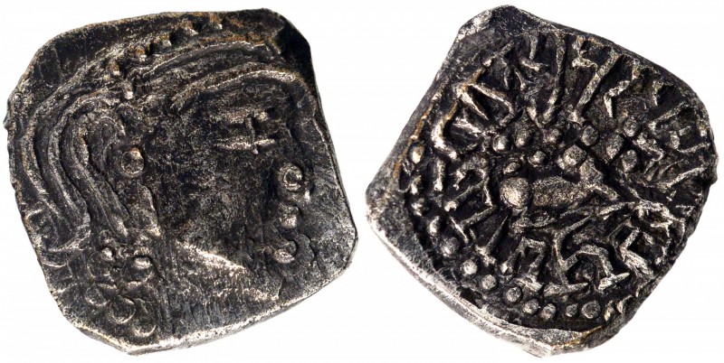 Ancient India
Gupta Dynasty
11. Skandagupta (455-467 AD)
Drachma
Gupta Dynas...