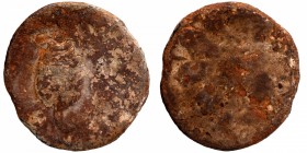 Lead Coin of Aulikaras of Post Guptas.