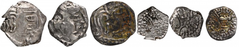 Ancient India
Kalchuries of Mahishmati
Krishnaraj
Lot of 03 Coins
Kalachurie...