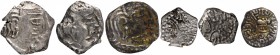 Silver Drachma Coins of Krishnaraja of Kalachuries of Mahismati.