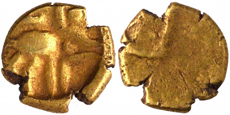 Hindu Medieval of India
Anonymous
Gold Fanam
Kayasthas of Kurnool, Ambadeva (...