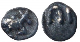 Silver One Eighth Tara Coin of Vijayanagara Empire.