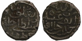 Billon Half Tanka Coin of Tughluq Shah II of Delhi Sultanate.
