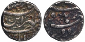 Silver One Rupee Coin of Jahangir of Shahr Burhanpur Mint.