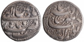 Silver One Rupee Coin of Jahangir of Qandahar Mint of Bahman Month.