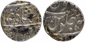Silver Rupee Coin of Ahmadabad Mint of Maratha Confederacy.