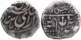 Silver One Rupee Coin of Dungar Singh of Bikaner State.