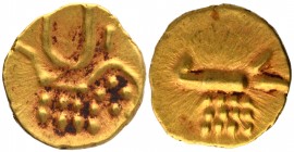 Gold Fanam Coin of Cochin.