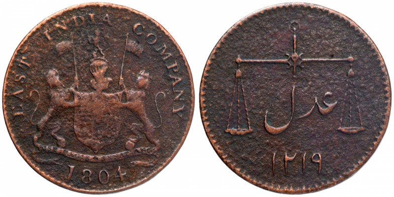 Presidencies of India
Bombay Presidency
Pice 1/2
Bombay Presidency, Copper 1/...