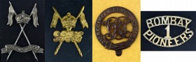 Badges of Regiments and Pioneers.