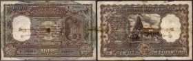 One Thousand Rupees Bank Note of Bombay Circle Signed by N.C. Sengupta of 1975.