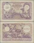 Algeria: 500 Francs 1944, P.95, some folds and tiny pinholes at left, condition: F+/VF
 [differenzbesteuert]