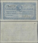 Argentina: Banco Parana 1/2 Real 1868, P.S1811a, small tear at center, some folds. Condition: F+
 [differenzbesteuert]