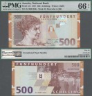 Austria: Oesterreichische Nationalbank 500 Schilling 1997 with portrait of Rosa Mayreder, P.154, excellent condition and PMG graded 66 Gem Uncirculate...