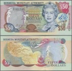 Bermuda: 50 Dollars 2000, P.54a in perfect UNC condition.
 [differenzbesteuert]