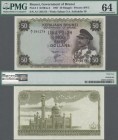 Brunei: Government of Brunei 50 Ringgit 1967, P.4 in perfect condition, PMG graded 64 Choice Uncirculated.
 [zzgl. 19 % MwSt.]