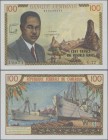 Cameroon: Banque Centrale - République Fédérale du Cameroun 100 Francs ND(1962), P.10, tiny dint at lower left, otherwise perfect, Condition: aUNC/UNC...