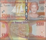 Cayman Islands: 100 Dollars 2010, P.43a in perfect UNC condition.
 [differenzbesteuert]