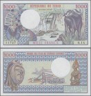 Chad: 1000 Francs 1980, P.7 in perfect UNC condition.
 [differenzbesteuert]