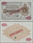 Falkland Islands: The Government of the Falkland Islands 50 Pence 1969 De La Rue SPECIMEN, P.10s with oval stamp ”Specimen – De La Rue & Co. Ltd. – No...