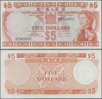 Fiji: Central Monetary Authority of Fiji 5 Dollars ND(1974) with signatures: Barnes & Tomkins, P.73c in UNC condition
 [differenzbesteuert]