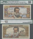 France: Banque de France 5000 Francs 1957, P.135, still great condition with a few folds and tiny pinholes, PMG graded 30 Very Fine.
 [differenzbeste...