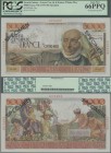 French Guiana: Caisse Centrale de la France d'Outre-Mer 5000 Francs ND(1947-49) SPECIMEN, P.26s, PCGS graded 66 Gem New PPQ
 [differenzbesteuert]
