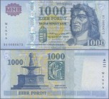 Hungary: 1000 Forint 2015 SPECIMEN, P.197es with overprint ”Minta” and regular low serial number DA0000075 in UNC condition.
 [differenzbesteuert]...