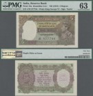 India: The Reserve Bank of India 5 Rupees ND(1937), P.18a with signature TAYLOR, almost perfect condition with staple holes at left as usually, PMG gr...