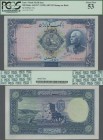 Iran: Bank Melli Iran 500 Rials AH1317 (1938) with stamp AH1319 on back, P.37c, almost perfect original shape with a few tiny spots, PCGS graded 53 Ab...