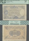 Italian States: Banca Nazionale nel Regno d'Italia 50 Lire 1891, P.S741, still great original shape with some small taped border tears and a few pinho...