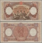 Italy: Banca d'Italia 10.000 Lire 1957 with signatures: Menichella & Boggione, P.89c, still great condition for this large size note with strong paper...