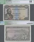 Kenya: 50 Shillings 1971, P.9b in UNC, ICG graded 68 Gem UNC
 [differenzbesteuert]