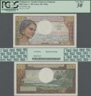 Madagascar: Institut d'Émission Malgache 500 Francs = 100 Ariary ND(1966), P.58a, some pinholes at left and right border, tiny repaired part at lower ...