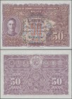 Malaya: Board of Commissioners of Currency 50 Cents 1941, P.10b in perfect UNC condition.
 [differenzbesteuert]