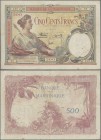 Martinique: Banque de la Martinique ND(1932-45), P.14, highly rare and seldom offered banknote in still nice condition with a few rusty spots and a la...