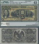 Mexico: El Banco de Londres y Mexico 10 Pesos ND(1900-13) SPECIMEN, P.S234s1, highly rare and seldom offered, PMG graded 45 Choice Extremely Fine
 [z...