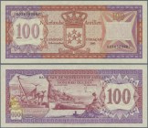 Netherlands Antilles: 100 Gulden 1981, P.19b in UNC condition
 [differenzbesteuert]