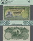 Palestine: Palestine Currency Board 1 Pound April 20th 1939, P.7c, great original condition with a few soft folds, PCGS graded 35 Very Fine.
 [differ...
