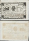 Paraguay: El Tesorio Nacional 5 Pesos ND(1862), P.17 in aUNC condition.
 [differenzbesteuert]