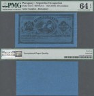 Paraguay: Argentine Occupation – Lezica y Lanus 50 Centimos ND(1870) remainder, issued by foreign troups remaining still in the Paraguayan territory a...
